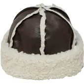 Object Bonnet 'JUNE' beige / marron