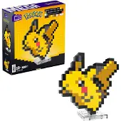 Mega Pikachu Pixel Art 400 Blocks Construction Game Jaune Enfants