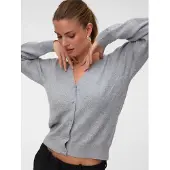 Vero Moda Cardigan 'VMDoffy' gris chiné