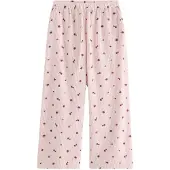 Lindex Pantalon de pyjama rose clair / bordeaux / blanc