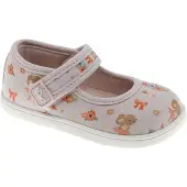 Beppi Ballerines 'Canvas Shoe' taupe