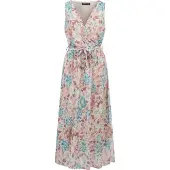 Cloud5ive Robe d’été crème / bleu clair / poudre / rose ancienne