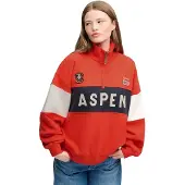 Superdry Sweat-shirt crème / pomme / noir