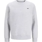 JJ REBEL Sweat-shirt 'JREBREBEL' gris chiné