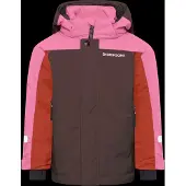 Didriksons Neptun 5, veste de ski, junior, shadow brown