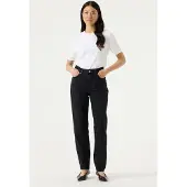 Garcia Isabella femme Jeans, 34/28, Noir, Mom fit