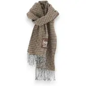 Bellerose unisex. BU262812 F2645F Écharpe Mutch carreaux beige (OSFA), Casuel, Laine