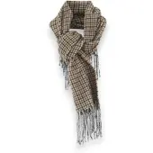 Bellerose pour femme. BW262835 F2645F Écharpe Milan carreaux beige (OSFA), Casuel, Laine