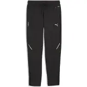 Puma Pantalon de sport noir / blanc
