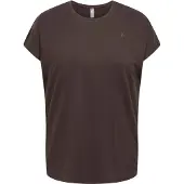 Only play T-shirt fonctionnel 'PAUBREE' marron