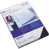 GBC Regency - A4 (210 X 297 Mm) - Noir - 325 G/M² - 100 Unités Couverture À Reliure
