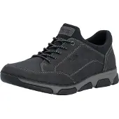 Rieker Chaussons de ville pour hommes, couleur noire, style décontracté