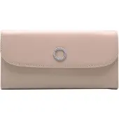 Esquire Cuir porte-monnaie Viktoria Ladies Long Wallet Beige