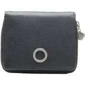 Esquire porte-monnaie Athena Zip Around Wallet Black noir