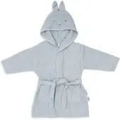 Jollein Peignoir 'Miffy' bleu fumé
