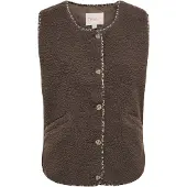 ONLY Polaire ONLBABY TEDDY VEST femmes - Marron - EU L