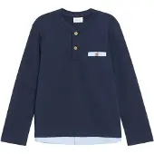 s.Oliver T-Shirt bleu marine / bleu clair