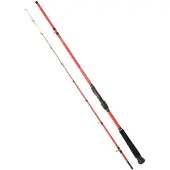 Daiwa Sensor Boat Squid : Canne de pêche au calamar, noire, 2,40 m / 30-150 g, noire, 2,40 m
