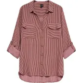 Vero Moda Chemisier 'VMBUMPY' rouille / mauve / rose