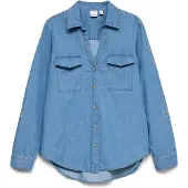 Vero Moda T-shirt 'VMBUMPY' bleu denim