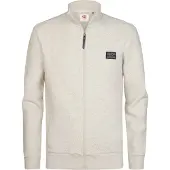 Petrol Industries Veste de survêtement blanc chiné