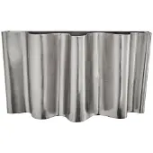 House Doctor Applique murale Flola argent brossé 36x19cm
