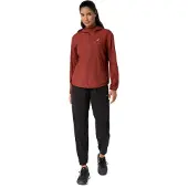 Asics pour femme. 2012D180 Veste Core rouge (L), Casuel, Sport, Polyester