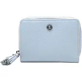 Esquire porte-monnaie Virginia Zip Wallet Light Blue bleu clair