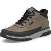 Rieker Bottes à lacets beige foncé / noir