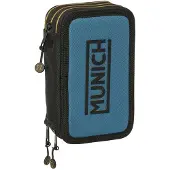 Safta Munich Pencil Case Bleu Homme