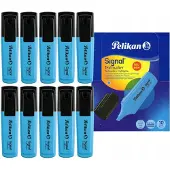 Pelikan Surligneur Signal bleu (10 pièces) -