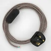 Creative Cables Câble De Lampe Rd63 Diamond 1.80 M