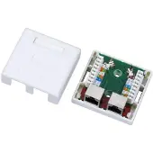 Alantec Connecteur de câble GN004 RJ45 blanc
