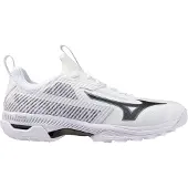 Mizuno Chaussures de hockey sur gazon Wave Panthera 2, couleur blanche, pointure européenne 40 1/2, couleur blanche, pointure européenne 40 1/2