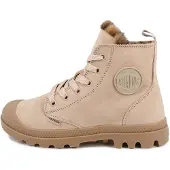 Palladium Bottines à lacets 'PAMPA' sable