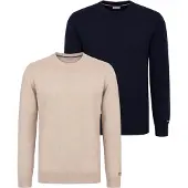 Felix Hardy Pull-over beige / bleu marine