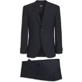 BOSS Costume deux pièces Regular en laine vierge italienne