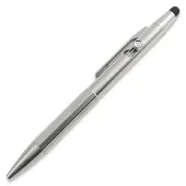 Logical Carry Stylo Titanium Bolt Action Rollber Ball Pen with Stylus