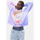 Desigual Sweat-shirt bleu / mélange de couleurs