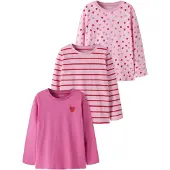 TWO SOON T-Shirt rose chiné