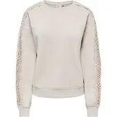 ONLY Sweat-shirt gris clair