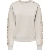 ONLY Sweat-shirt gris clair