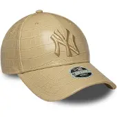 New Era Pattern Pu 9forty New York Yankees Cap Beige