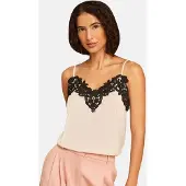 Love & roses Haut beige clair / noir