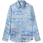 Oltre Chemisier bleu