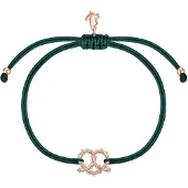 Glanzstücke Bracelet or rose / vert