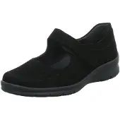 Semler Chaussure basse 'Schnürschuh Damen X2075-042-001 Echtleder in schwarz' noir