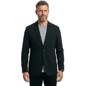 Armani Exchange pour homme. XM002082AF22363UB101 Veste effet soie Lyocell marine (38), Casuel, Classique