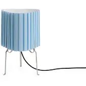 HAY Lampe de Table , Canelé, Bleu, Salon / séjour, Tissu / textile, Design
