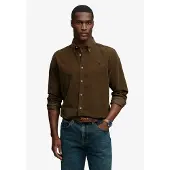 Superdry Chemise 'CLASSIC' brun foncé